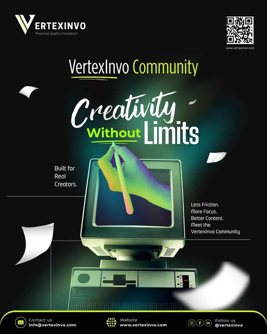 VertexInvo Community: Creativity Without Limits for Modern Creators