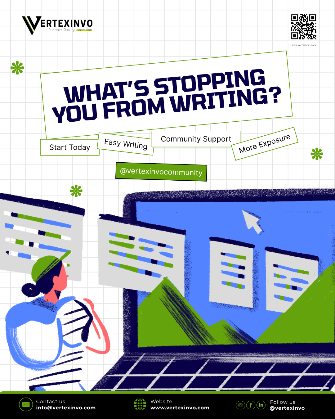 What’s Stopping You From Writing? Start Your Blog Today