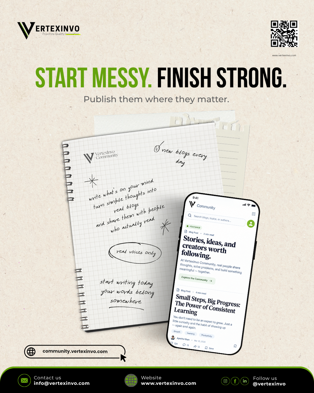 Start Writing Without Perfection | Publish Your Ideas That Matter