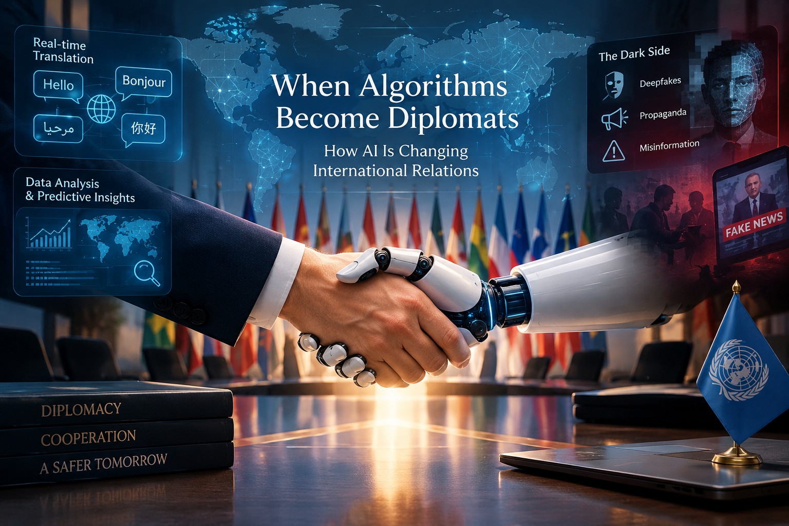 When Algorithms Become Diplomats: How AI Is Changing International Relations